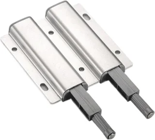 Magnetisch kastslot 84 mm, zilver