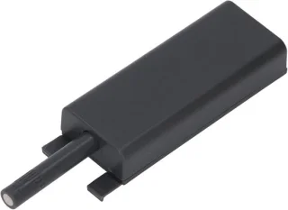 Magnetische Duwvergrendeling 98mm Zwart/Grijs