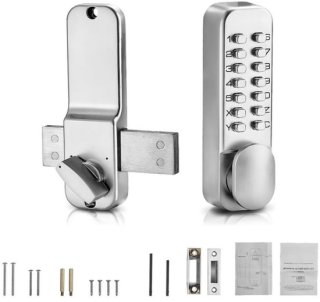 Mechanisch codeslot enkelzijdig zilver review