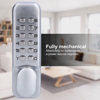 Wat vinden we goed aan de Mechanisch combinatieslot 12-toets voor glazen deur