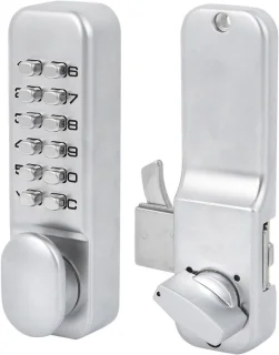 Mechanisch combinatieslot voor schuifdeur