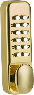 Mechanisch Deurslot 41x141 cm Goud
