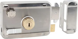 Mechanisch deurslot buitendeur - zilver