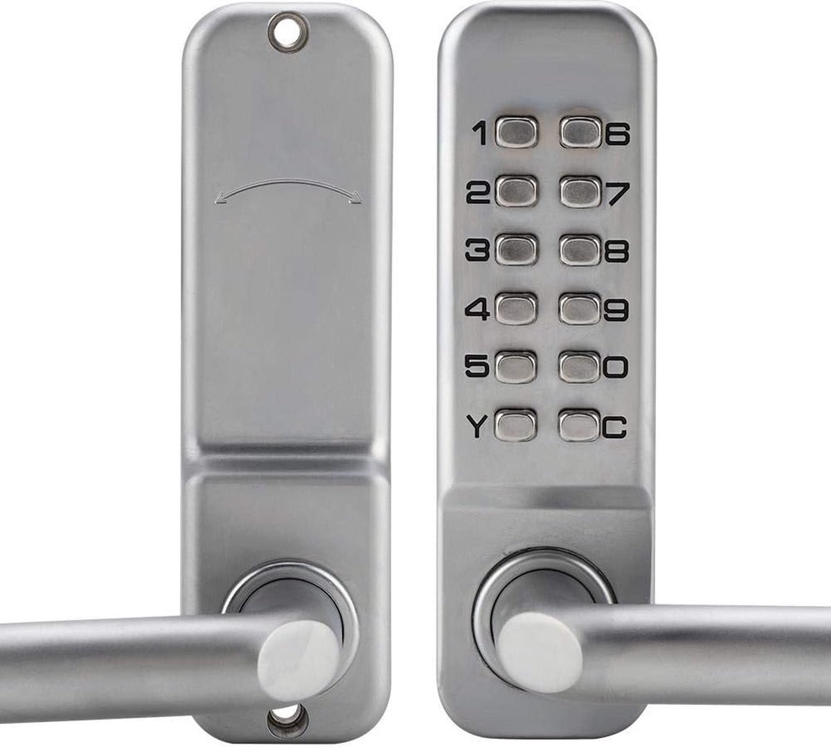 Mechanisch Waterdicht Deurcodeslot 11-cijferig Veiligheidsslot Keyless