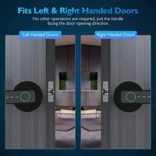 Mercadome® Slim Vingerafdruk Deurslot Handgreep Bluetooth