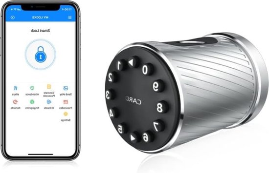Miami Elektronisch Deurslot Met Vingerafdruk Bluetooth Wifi