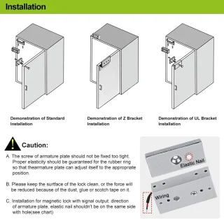 Mini Elektromagnetisch Deurslot