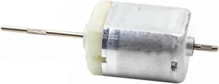 Mini elektromotor 24 mm zilver