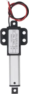 Mini lineaire actuator 40mm slag 50N zilver