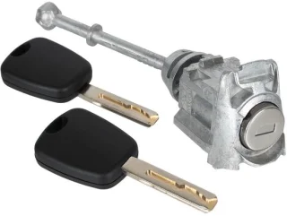 MODECAR - Deurslot cilinder voorzijde links (bestuurderszijde) voor Citroën C3 II / C5 III / Peugeot 308 & 508