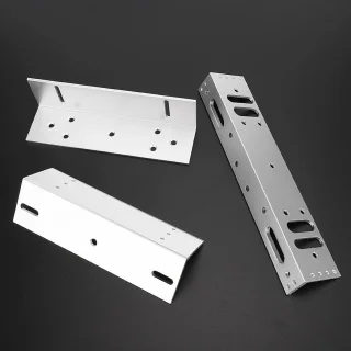 Montagebeugel deurslot aluminium zilver