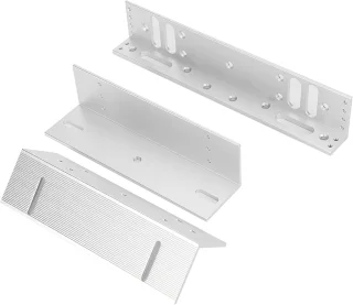 Montagebeugel deurslot aluminium zilver