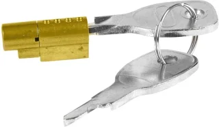 Mortise lock voor koppelklauw - zwart