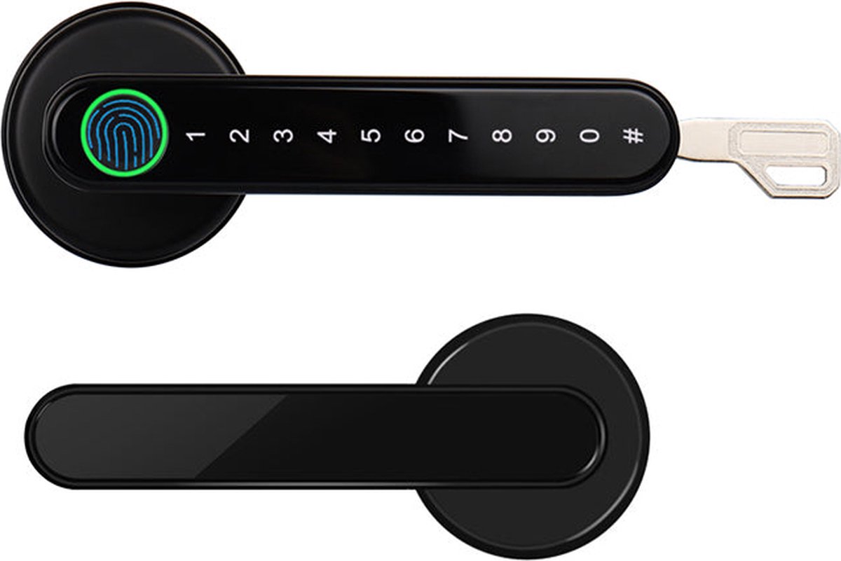 MOWA Smart Lock Deurklink Vingerafdruk