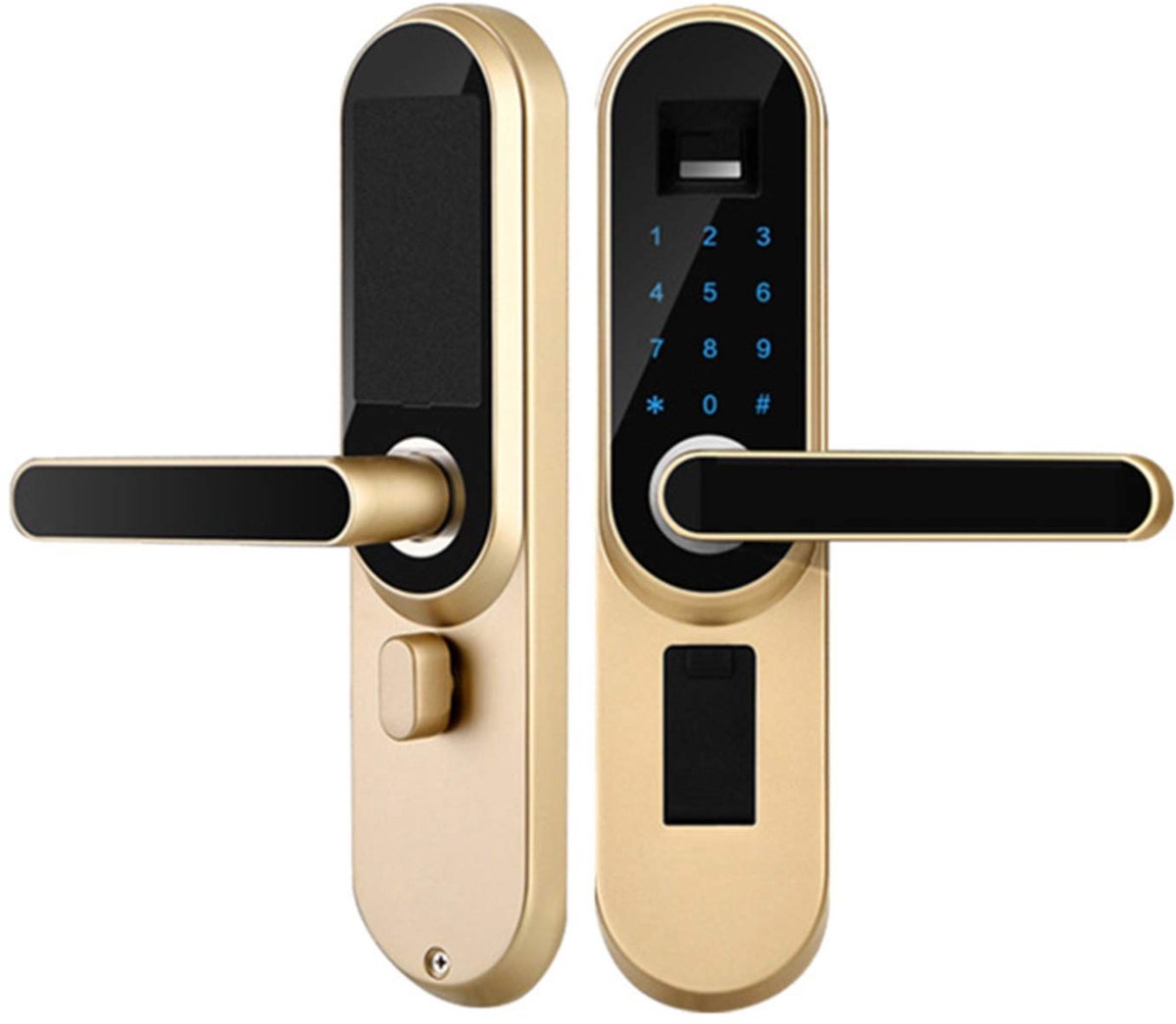 De Multifunctional Wooden Password Door Villa Hotel Home in één oogopslag