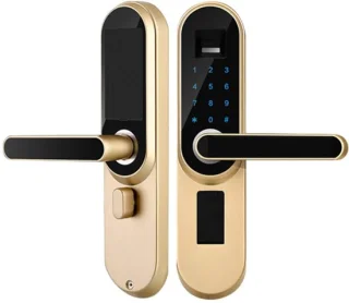 Multifunctional Wooden Password Door Villa Hotel Home