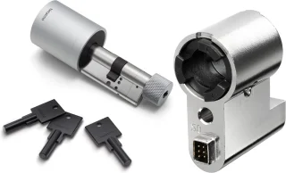 De Netatmo Deurslot 3 sleutels & 40 mm uitbreidingskit in één oogopslag