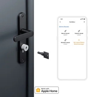 Wat vinden we goed aan de Netatmo Deurslot 3 sleutels & 40 mm uitbreidingskit