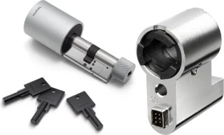 Netatmo Slim Deurslot + Extension Kit — slimme en passende beveiliging