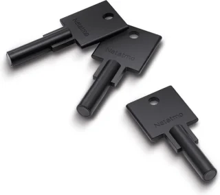 Netatmo Elektrisch Deurslot Silver - 3 NFC Sleutels