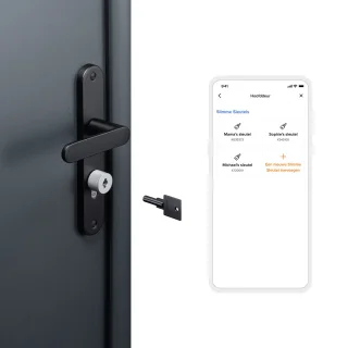 Netatmo Elektrisch Deurslot Slimme Sleutel Silver