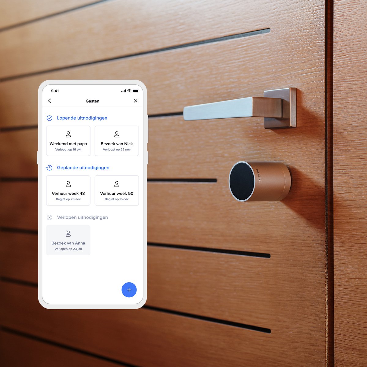 Netatmo Slim Elektrisch Deurslot Silver
