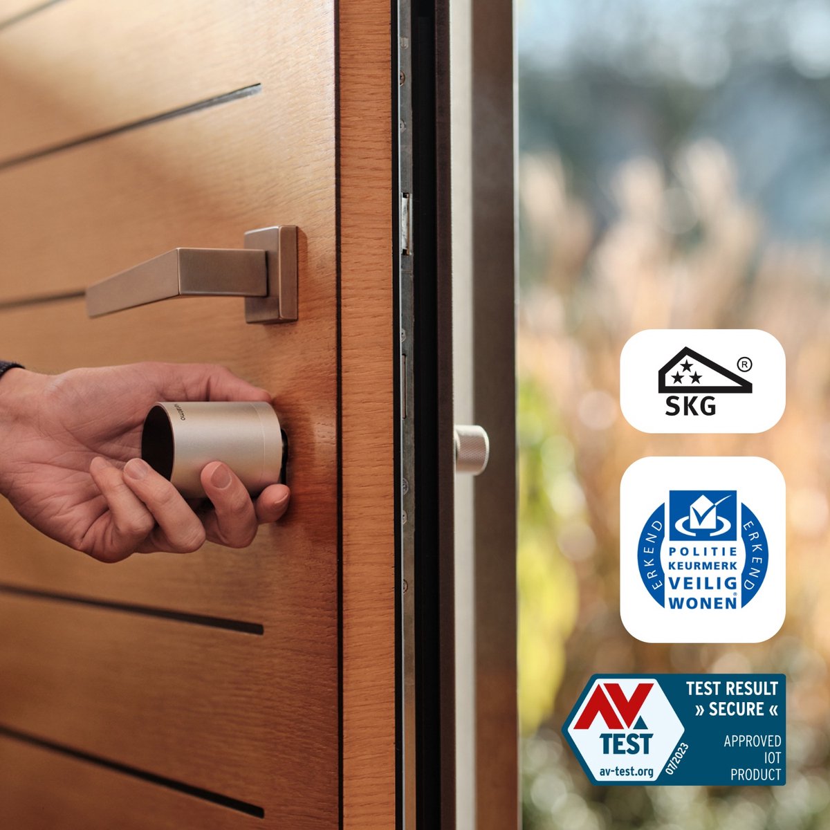 Netatmo Slim Elektrisch Deurslot Silver