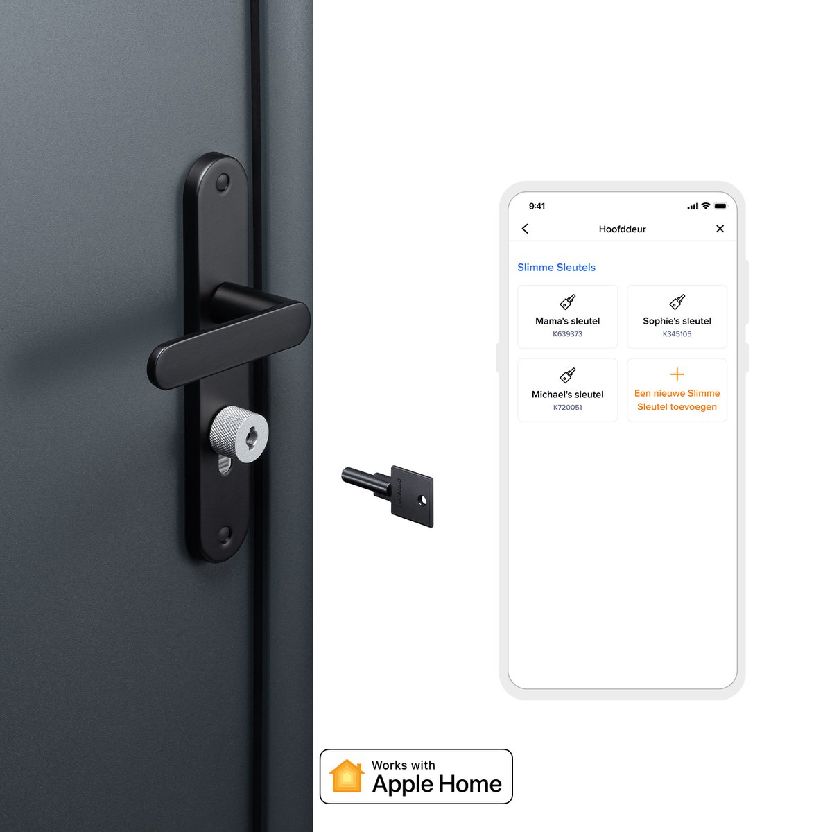Netatmo Slim Elektrisch Deurslot Silver