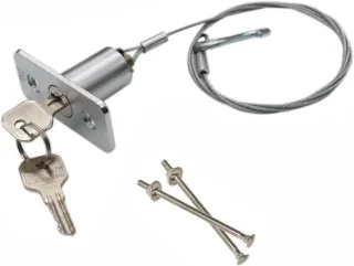 Noodontgrendelingsslot voor garagedeur