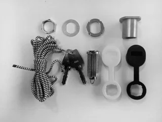 Noodontgrendelingsslot voor garagedeur
