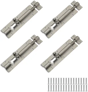 NTH products schuifgrendel roestvrij staal 12,4 cm
