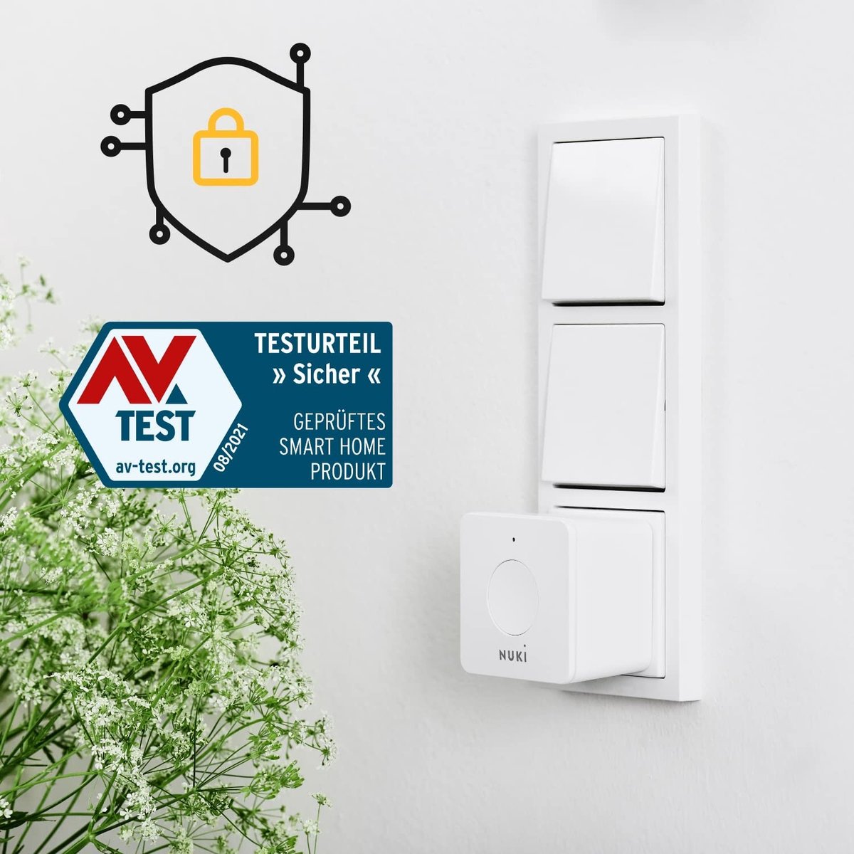 Nuki Bridge Wifi Bridge voor Smart Lock Wit