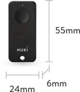 Nuki Fob Bluetooth Sleutelhanger Zwart