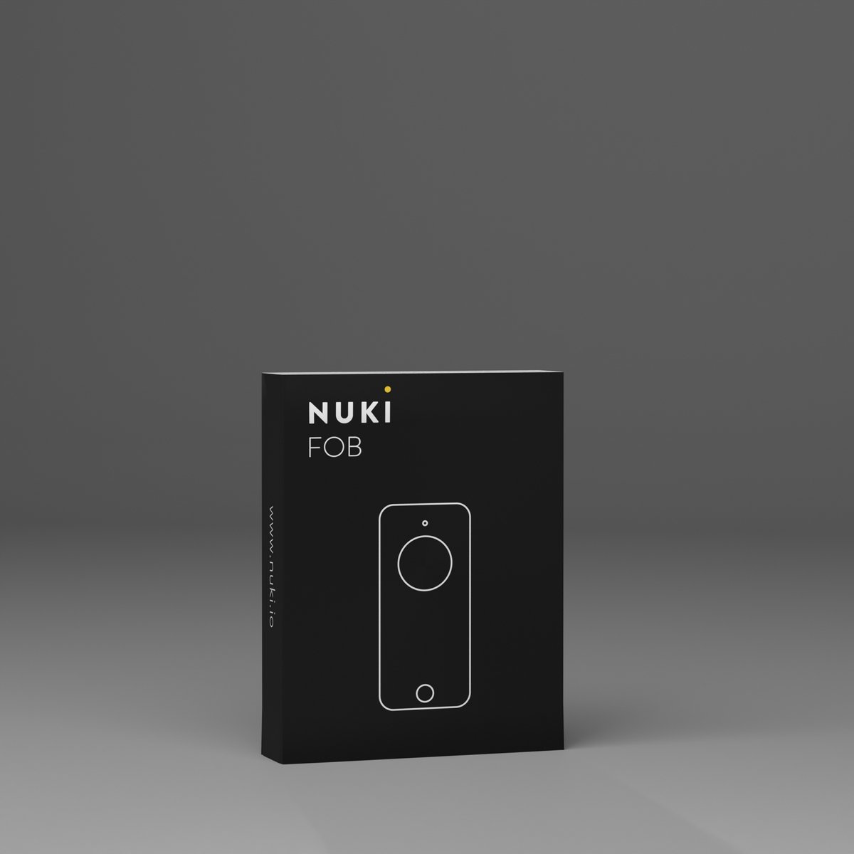 Nuki Fob Bluetooth Sleutelhanger Zwart