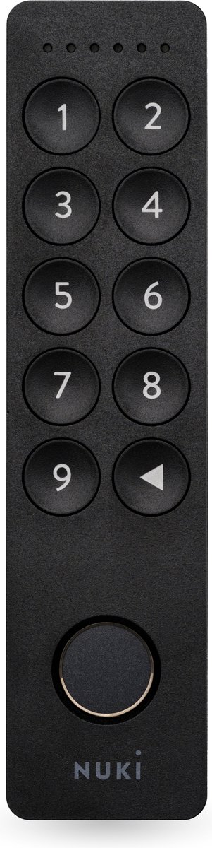 Nuki Keypad 2 Elektronisch Deurslot Zwart