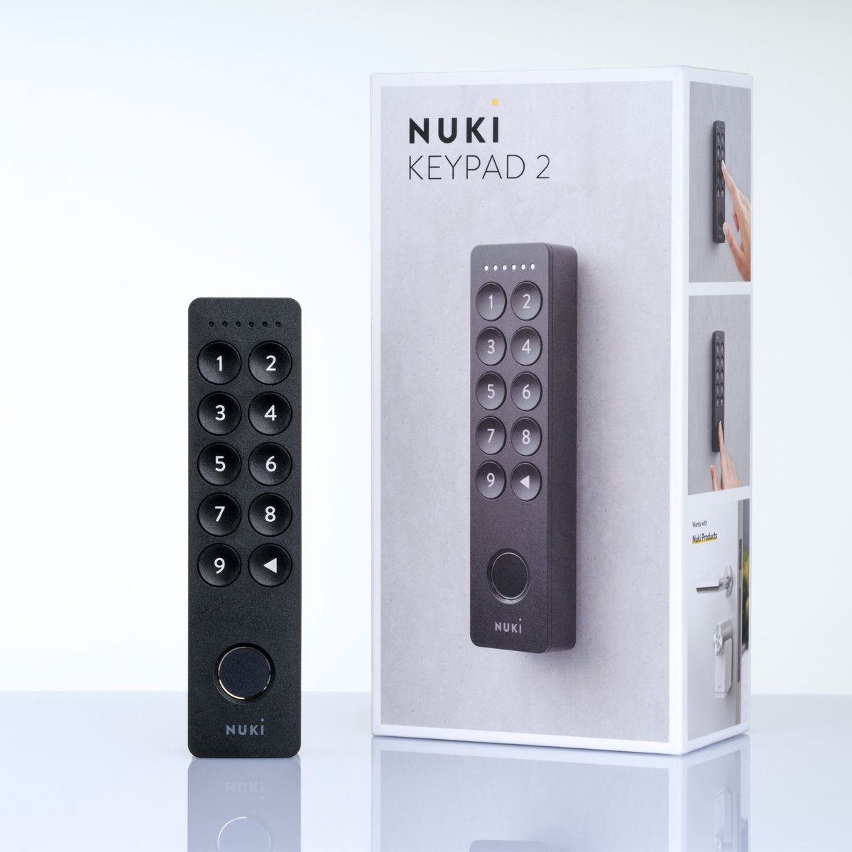 Nuki Keypad 2 Elektronisch Deurslot Zwart