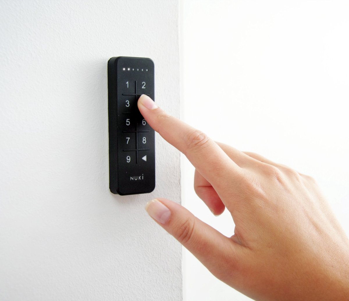 Nuki Keypad Zwart – Slimme Deuropener voor Smart Lock