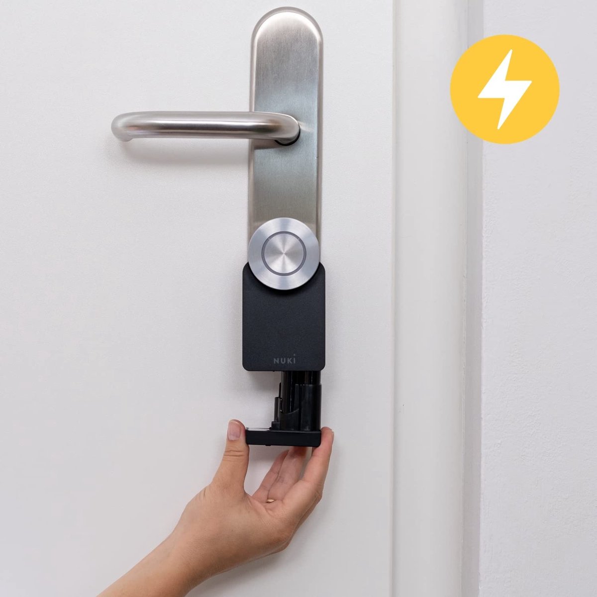 Nuki Power Pack Accu voor Smart Lock 2.0, 3.0 en 4.0 Zwart