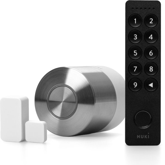 Nuki Pro met Keypad 2.0 en Deursensor