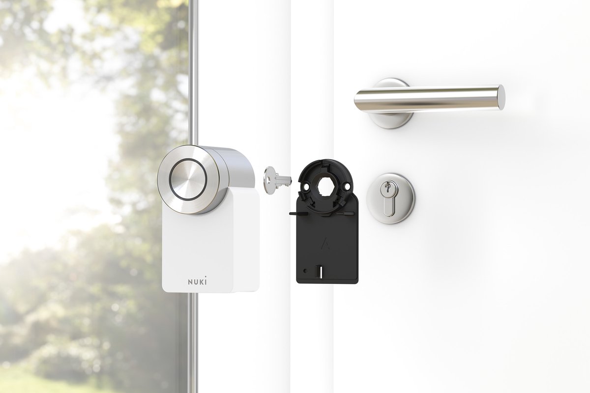 Nuki Smart Lock 4.0 Pro + Keypad 2.0 Bundel Wit