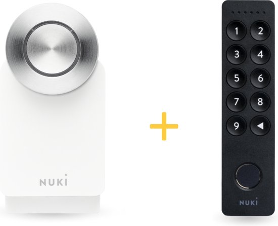 Nuki Smart Lock 4.0 Pro + Keypad 2.0 Bundel Wit