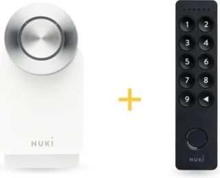 Nuki Smart Lock 4.0 Pro + Keypad 2.0 Bundel Wit