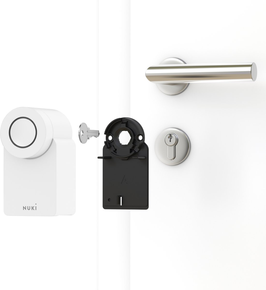 Nuki Smart Lock 4.0 Slim deurslot wit