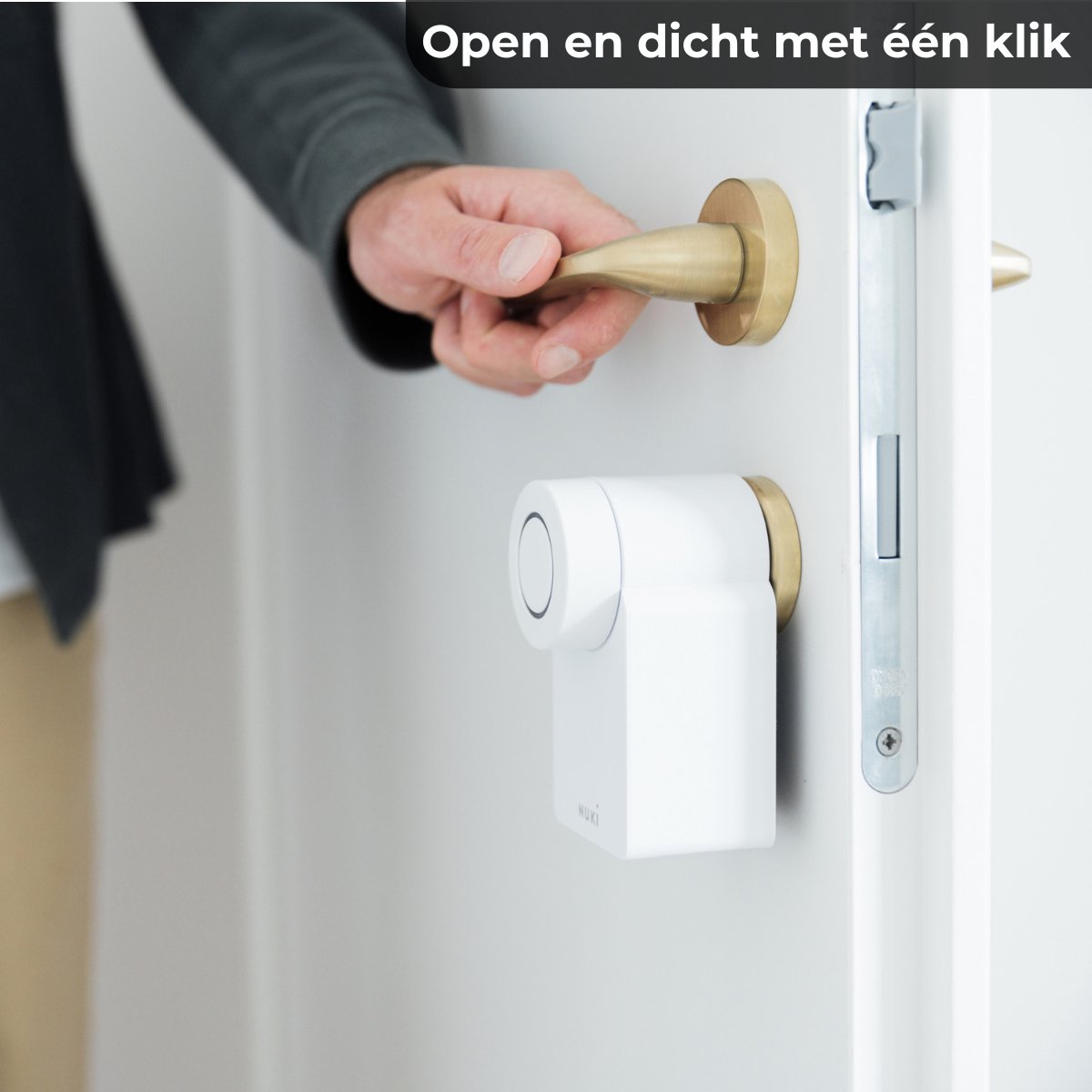 Nuki Smart Lock 4.0 Slim deurslot wit