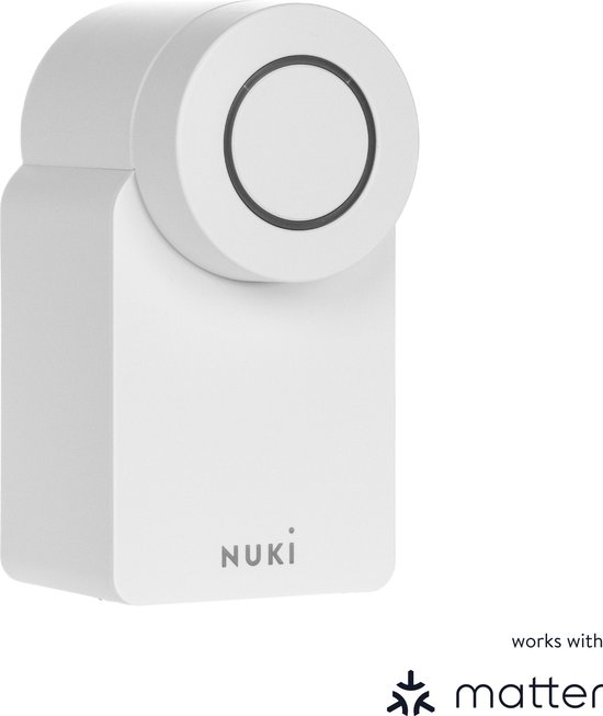 Nuki Smart Lock 4.0 Slim deurslot wit