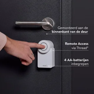 Nuki Smart Lock Go Slim Deurslot Wit