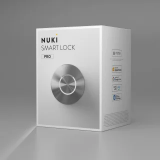 Nuki Smart Lock Pro Slim Deurslot RVS Zwart & Wit
