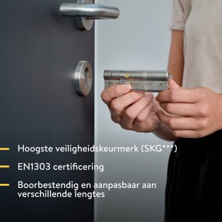 Nuki Smart Lock Ultra Slim Deurslot met SKG Cilinder