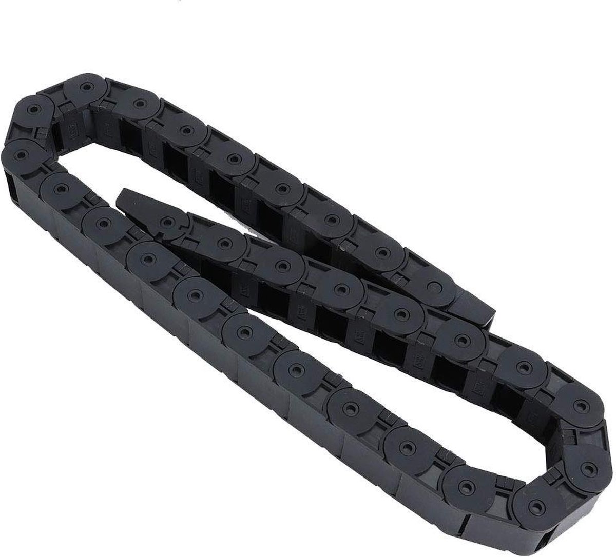Nylon Kabelsleeve 18x25mm Zwart 1M voor 3D-printer CNC