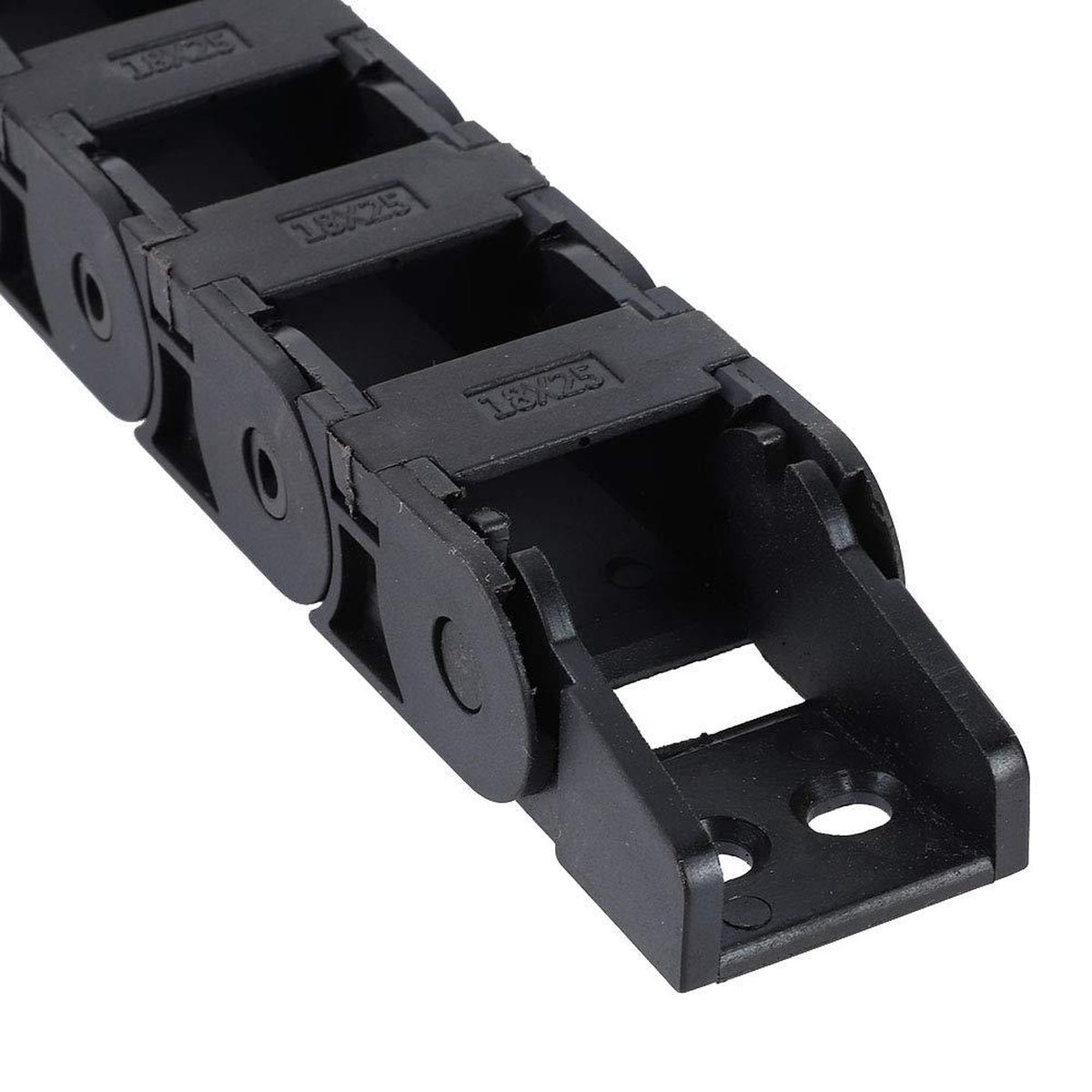 Nylon Kabelsleeve 18x25mm Zwart 1M voor 3D-printer CNC